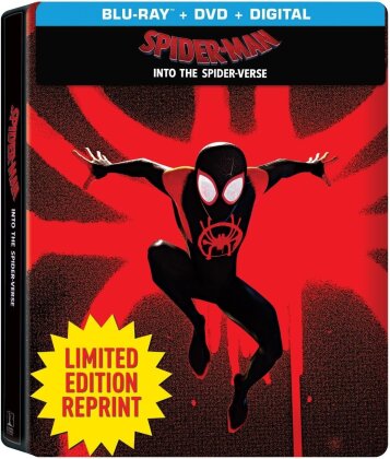Spider-Man - Into The Spider-Verse (2018) (Limited Edition Reprint, Steelbook, Blu-ray + DVD)