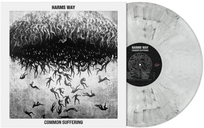 Harms Way - Common Suffering (white black marbled vinyl, LP)