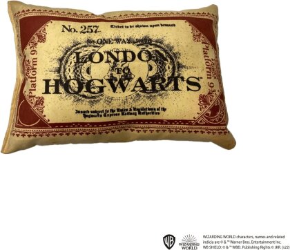 Wizarding World - Harry Potter - Coussin - Ticket Poudlard Express