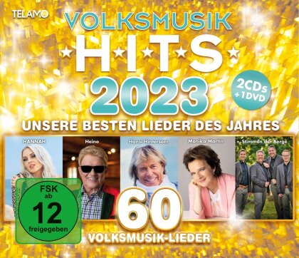 Volksmusik Hits 2023 (CD + DVD)
