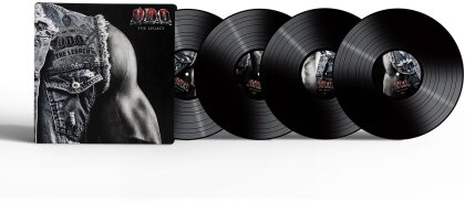 U.D.O. - The Legacy (2023 Reissue, Black Vinyl, Limited Edition, 4 LPs)