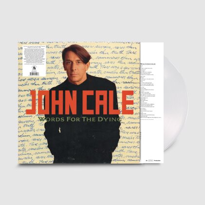 John Cale - Words For The Dying (2023 Reissue, Limited Edition, Clear Vinyl, LP + Digital Copy)