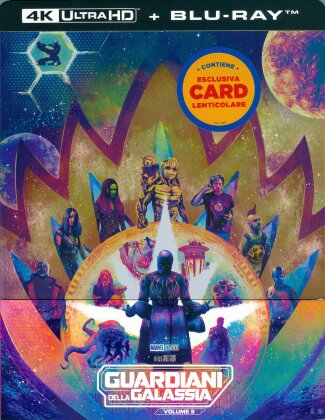 Guardiani della Galassia Vol. 3 (2023) (+ Card Lenticolare, Edizione Limitata, Steelbook, 4K Ultra HD + Blu-ray)
