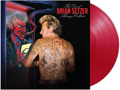 Brian Setzer (Stray Cats) - The Devil Always Collects (Red Vinyl, LP)