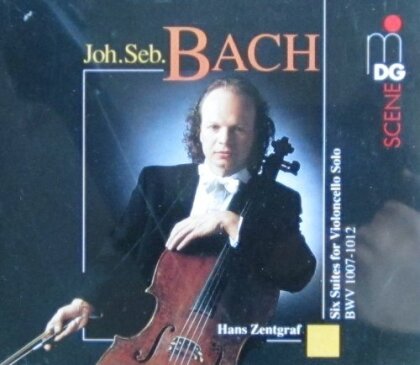 Johann Sebastian Bach (1685-1750) & Hans Zentgraf - Six Suites for Violoncello Solo BWV 1007-1012 (2 CDs)