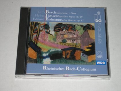 Rheinisches Bach-Collegium, Otto Besch, Heinz Tiessen (1887-1971), Eduard Erdmann (1896-1958) & Klaus Peter Diller - Midsummer's Song