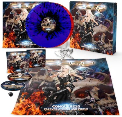 Doro - Conqueress - Forever Strong and Proud (Limited Boxset, Colored, 2 LPs + 2 CDs)