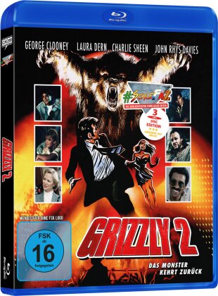 Grizzly 2 (1983) (Cover B, SchleFaZ - Die schlechtesten Filme aller Zeiten, Limited Edition, Blu-ray + 2 DVDs)