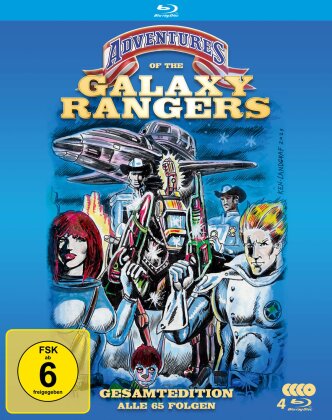Adventures of the Galaxy Rangers - Episode 1-65 (Komplett-Edition, 4 Blu-rays)