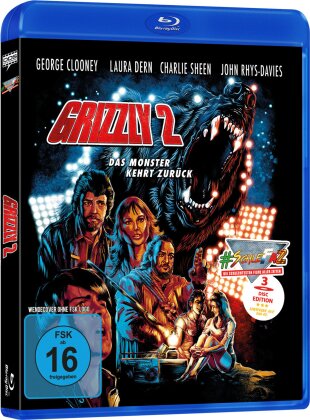 Grizzly 2 (1983) (Cover A, SchleFaZ - Die schlechtesten Filme aller Zeiten, Limited Edition, Blu-ray + 2 DVDs)