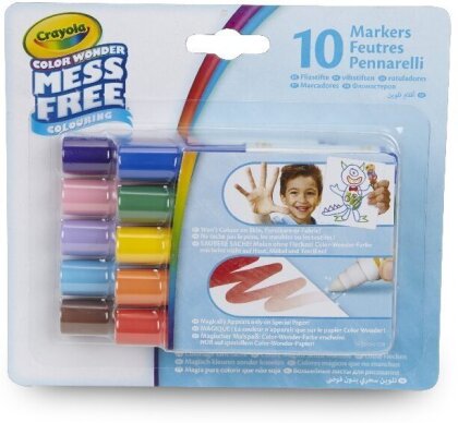 Crayola 10 Color Wonder Filzstifte