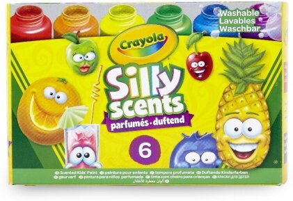 Crayola 6 Silly Scents Duftende Kinderfarben