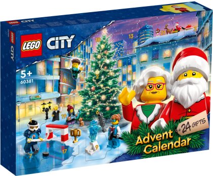 Adventskalender Lego City 2023 - 258 Teile, ab 5 Jahren