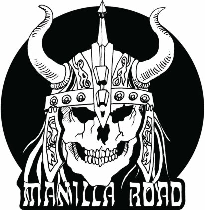 Manilla Road - Crystal Logic/ Flaming Metal Systems (Shaped Vinyl, High Roller Records, LP)