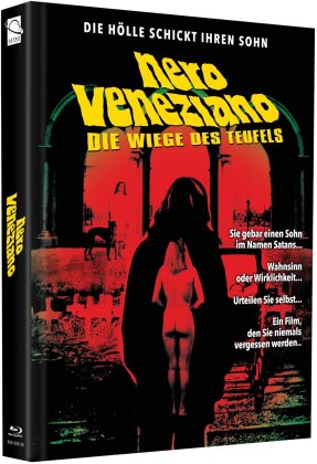 Nero Veneziano - Die Wiege des Teufels (1978) (Cover B, Limited Edition, Mediabook, Uncut, Blu-ray + DVD + CD)
