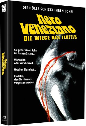 Nero Veneziano - Die Wiege des Teufels (1978) (Cover C, Limited Edition, Mediabook, Uncut, Blu-ray + DVD + CD)