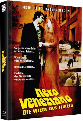Nero Veneziano - Die Wiege des Teufels (1978) (Cover E, Limited Edition, Mediabook, Uncut, Blu-ray + DVD + CD)
