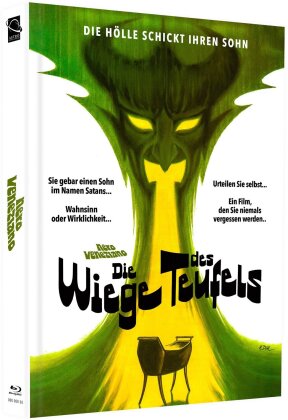Die Wiege des Teufels - Nero Veneziano (1978) (Cover F, Limited Edition, Mediabook, Uncut, Blu-ray + DVD + CD)