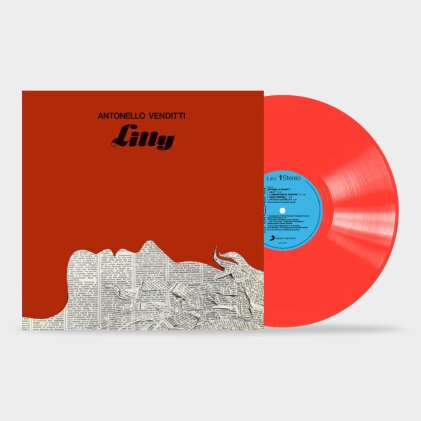 Antonello Venditti - Lilly (2023 Reissue, Limited Edition, Red Vinyl, LP)