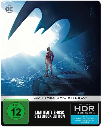 The Flash (2023) (Édition Limitée, Steelbook, 4K Ultra HD + Blu-ray)