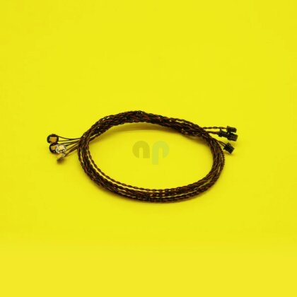 Light My Bricks - Bit-Licht Lila (Violett) mit 30 cm Kabel (4er Pack)