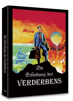 Die Erfindung des Verderbens (1958) (Cover B, Édition Limitée, Mediabook, Version Restaurée, Blu-ray + DVD + Livre audio)