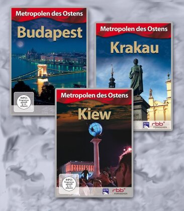 Budapest / Krakau / Kiew (Metropolen des Ostens, 3 DVDs)