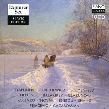 Sergey Lyapunov, Sergei Bortkiewicz 1877-1952, Felix Mikhailovich Blumenfeld (1863-1931) & + - Explorer Set: Slavic Edition (10 CDs)