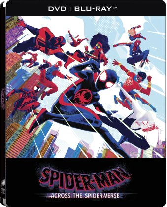 Spider-Man: Across the Spider-Verse (2023) (Edizione Limitata, Steelbook, Blu-ray + DVD)