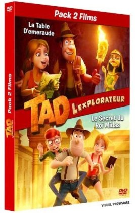 Tad l'explorateur - Pack 2 Films - La Table d'emeraude (2022) / Le Secret du Roi Midas (2017) (2 DVDs)