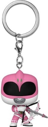 Funko Pop! Keychain: - Mighty Morphin Power Rangers 30Th- Pink Ranger
