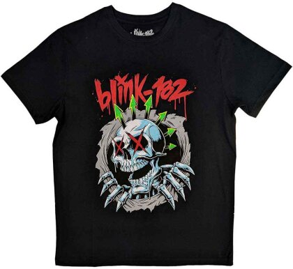 Blink-182 - Six Arrow Skull (Black) T-Shirt