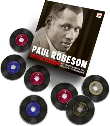 Paul Robeson - Voice Of Freedom: The Complete Victor And Hmv Recordings (14 CDs)