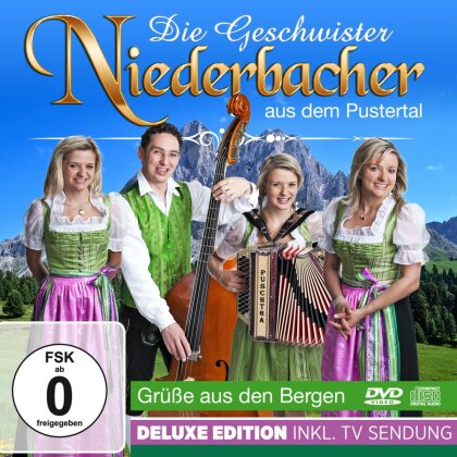 Die Geschwister Niederbacher - Grüße aus den Bergen (Édition Deluxe, CD + DVD)