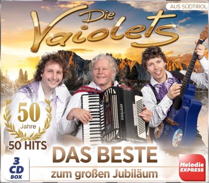 Die Vaiolets - Das Beste zum großen Jubiläum - 50 Jahre 50 Hits (3 CD)
