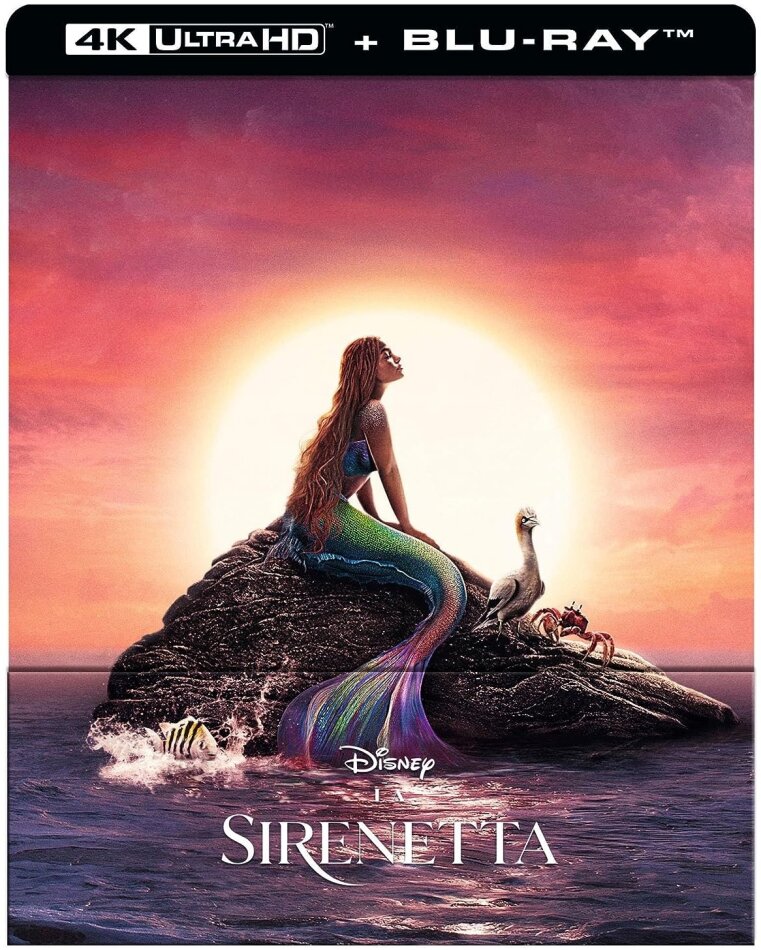 La Sirenetta (2023) (Edizione Limitata, Steelbook, 4K Ultra HD + Blu-ray)