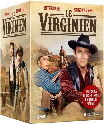 Le Virginien - Saisons 7 à 9 (37 DVD)