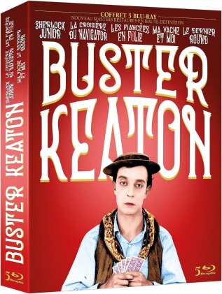 Buster Keaton - Sherlock Junior / La croisière du Navigator / Les fiancées en folie / Ma vache et moi / Le dernier round (5 Blu-ray)