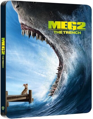 Meg 2: The Trench (2023) (Limited Edition, Steelbook, 4K Ultra HD + Blu-ray)