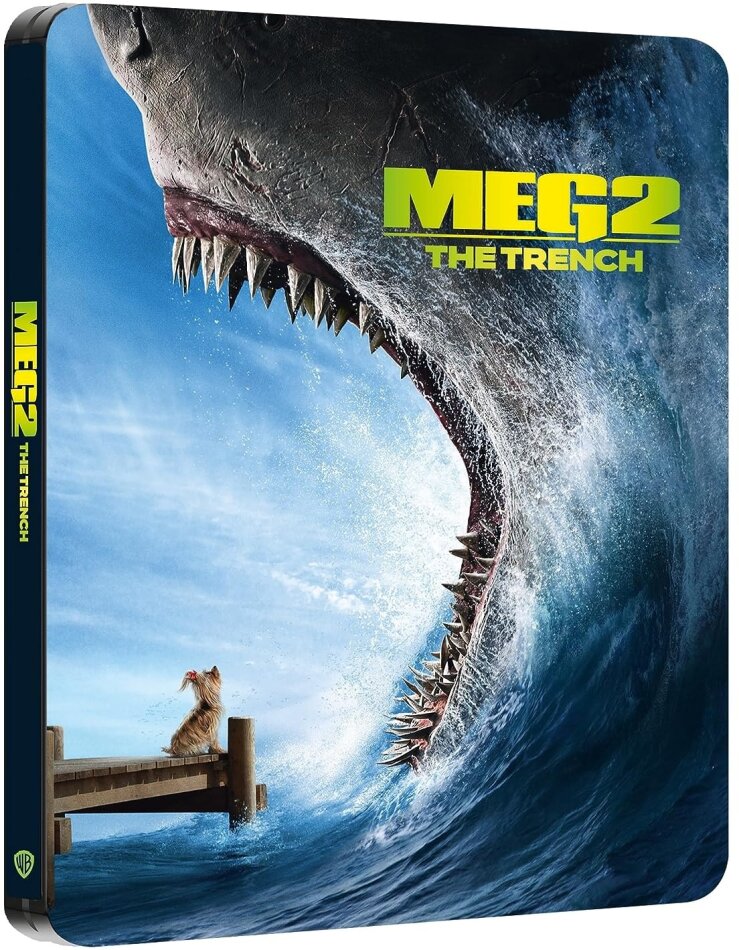 Meg 2: The Trench (2023) (Edizione Limitata, Steelbook, 4K Ultra HD + Blu-ray)