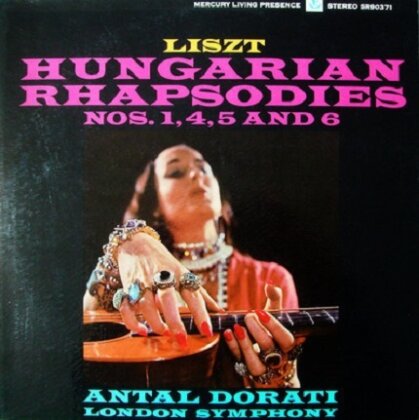 Antal Dorati, London Symphony Orchestra & Franz Liszt (1811-1886) - Hungarian Dances 1,4,5,6 (LP)