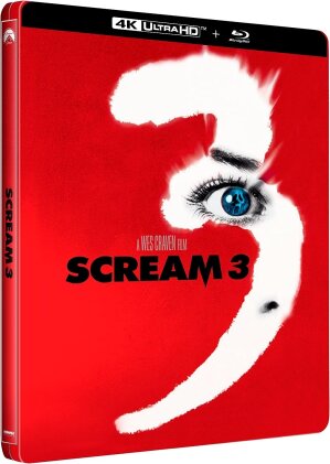 Scream 3 (2000) (Édition Limitée, Steelbook, 4K Ultra HD + Blu-ray)