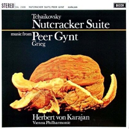 Peter Iljitsch Tschaikowsky (1840-1893), Edvard Grieg (1843-1907), Herbert von Karajan & Vienna Philharmonic - Tchaikovsky - Nutcracker Suite / Grieg - Peer Gynt (LP)
