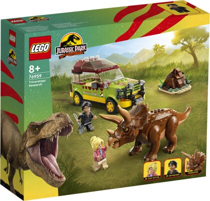Triceratops-Forschung - Lego Jurassic World, 281 Teile,
