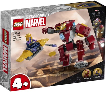 Iron Man Hulkbuster vs. Thanos - Lego Marvel, 66 Teile,