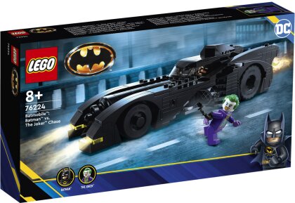 Batmobile: Batman verfolgt den - Joker, Lego DC, 438 Teile,