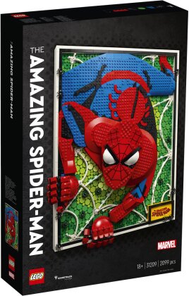The Amazing Spider-Man - Lego ART, 2099 Teile,