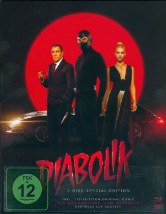 Diabolik (2021) (+ Comic, Étui, Digipack, Édition Spéciale, Blu-ray + DVD)