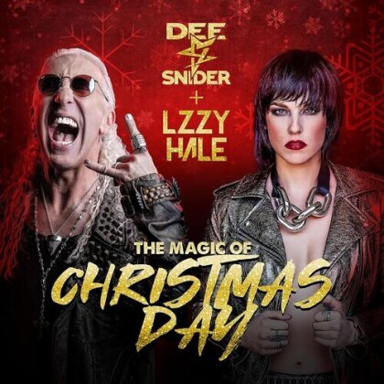 Dee Snider (Twisted Sister) - Magic Of Christmas Day (Red White Swirl Vinyl, 12" Maxi)