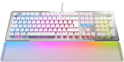 Vulcan II MAX White, Linear Red Switch - German Layout